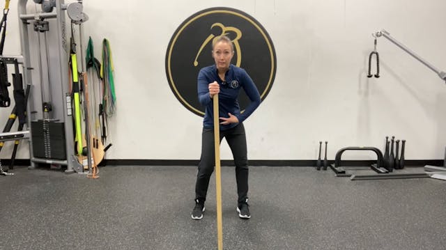 Golf posture pelvic rotations