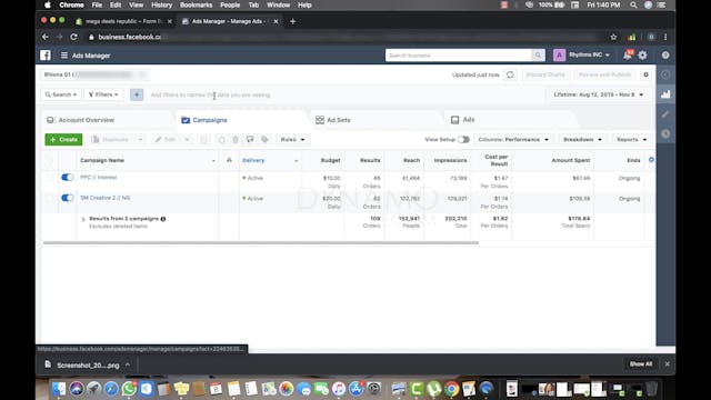 Facebook Custom Conversion