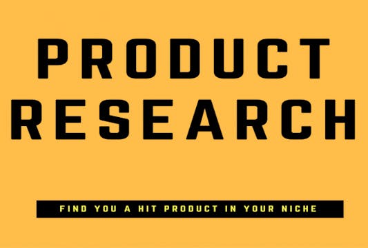 Advanced Product Research Techniques