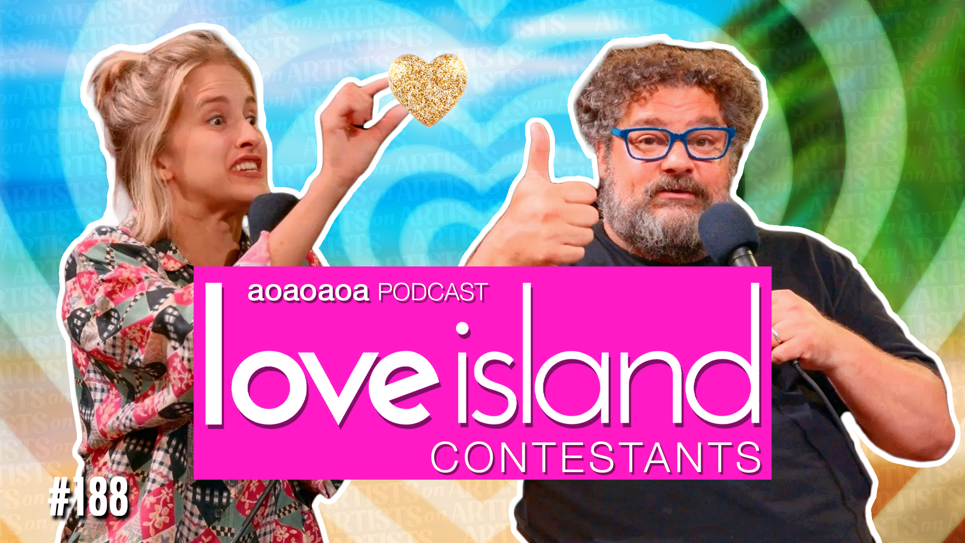  "LOVE ISLAND" Contestants (with Bobby Moynihan)