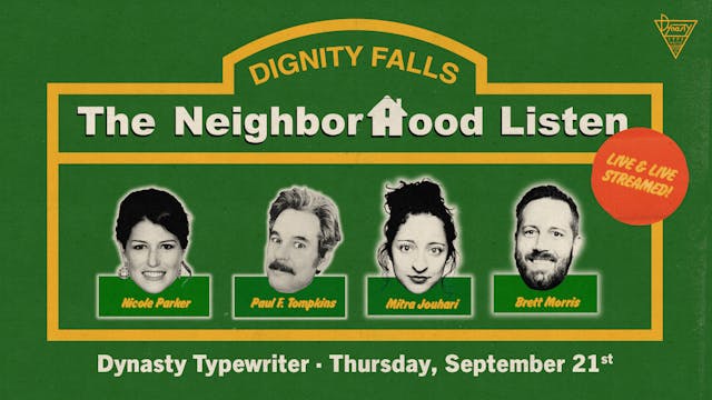 The Neighborhood Listen with Mitra Jouhari