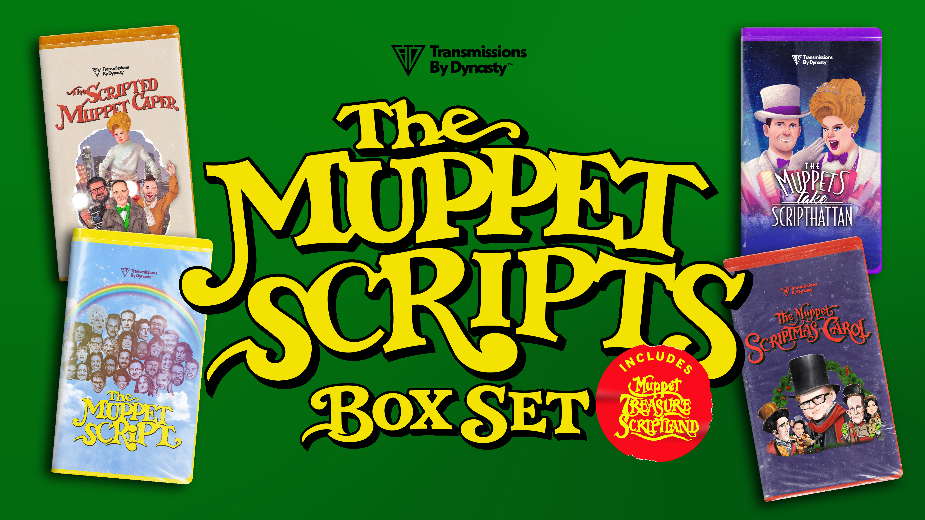 Muppets | Box Set Bundle (w/ Treasure Scriptland)