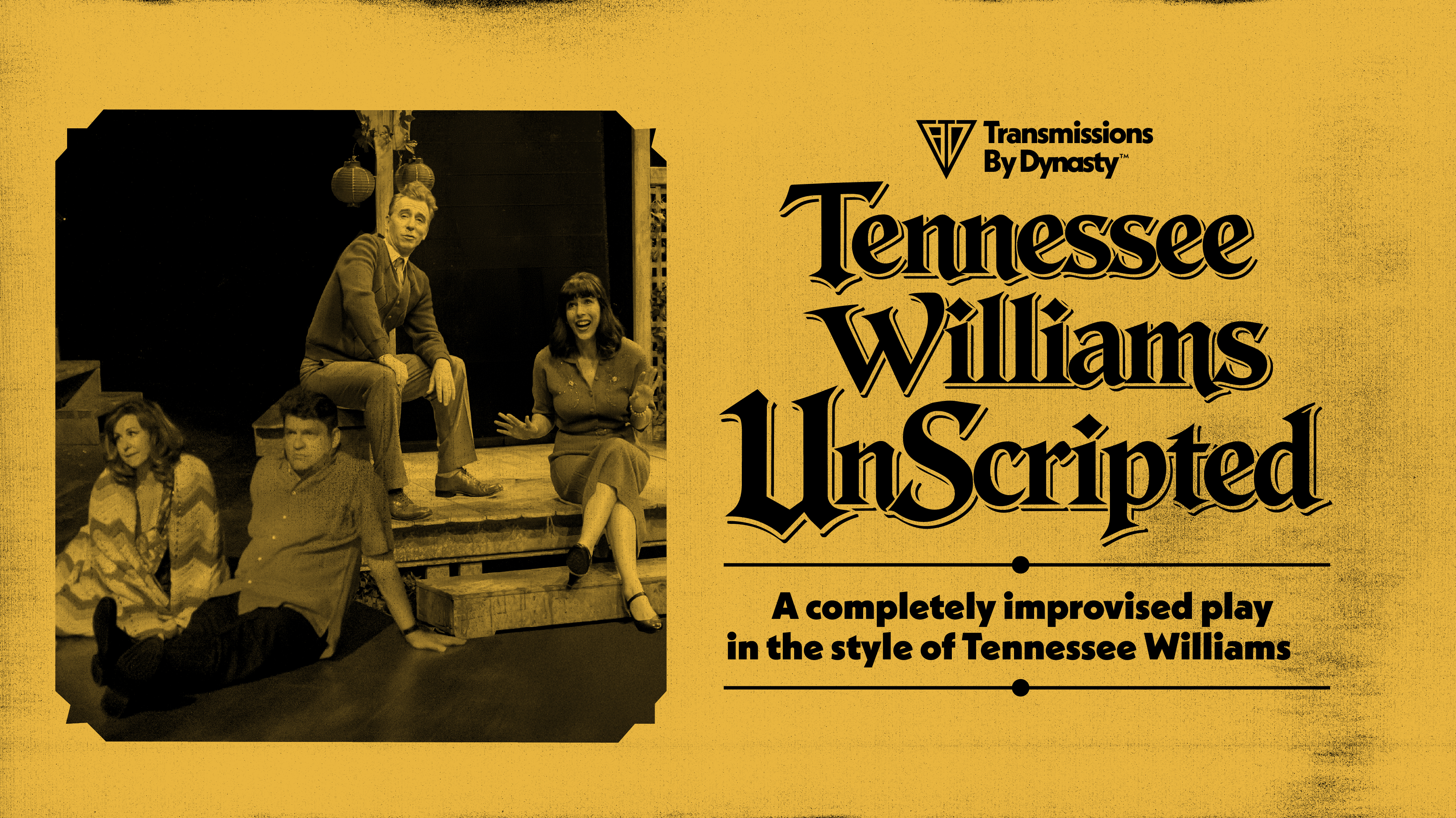 TENNESSEE WILLIAMS UNSCRIPTED | Livestream Replay