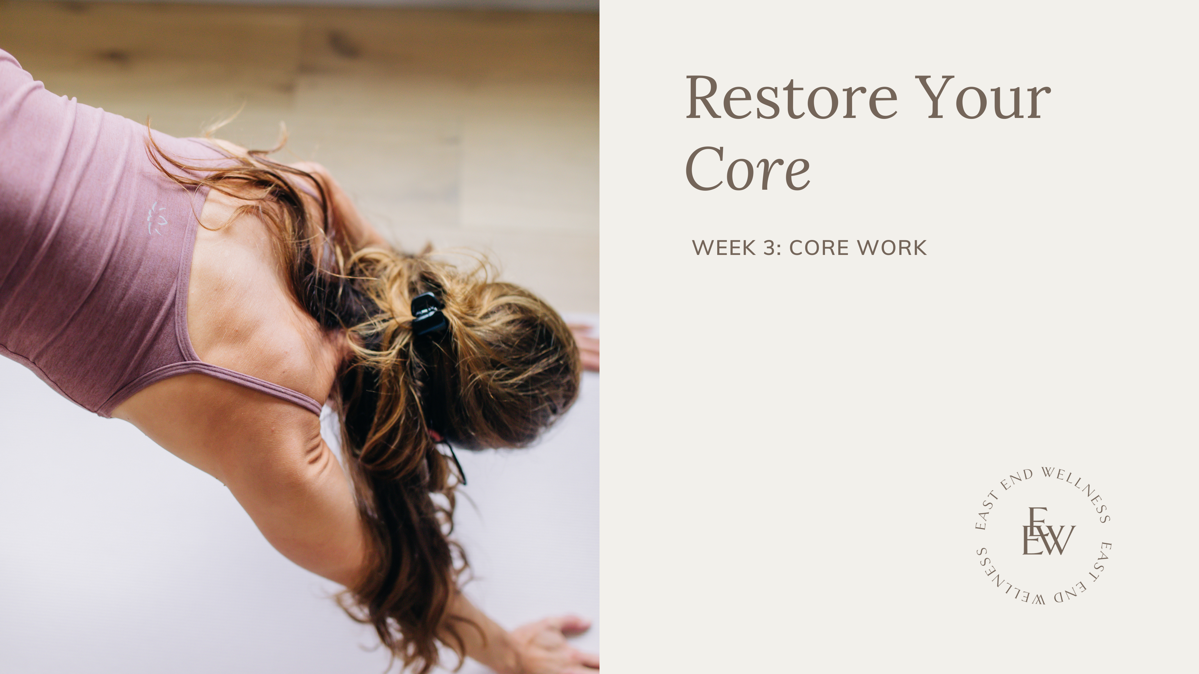 Week 3 - Core Work