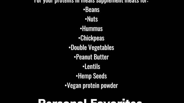 Vegan Protein Options 🌱 