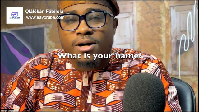 Ways to say "What is your name?" preview