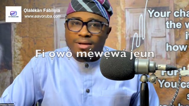 Fi ọwọ́ mẹ́wẹ̀wá jẹun