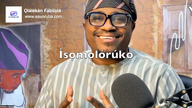 Ìsọmọlórúkọ = Naming