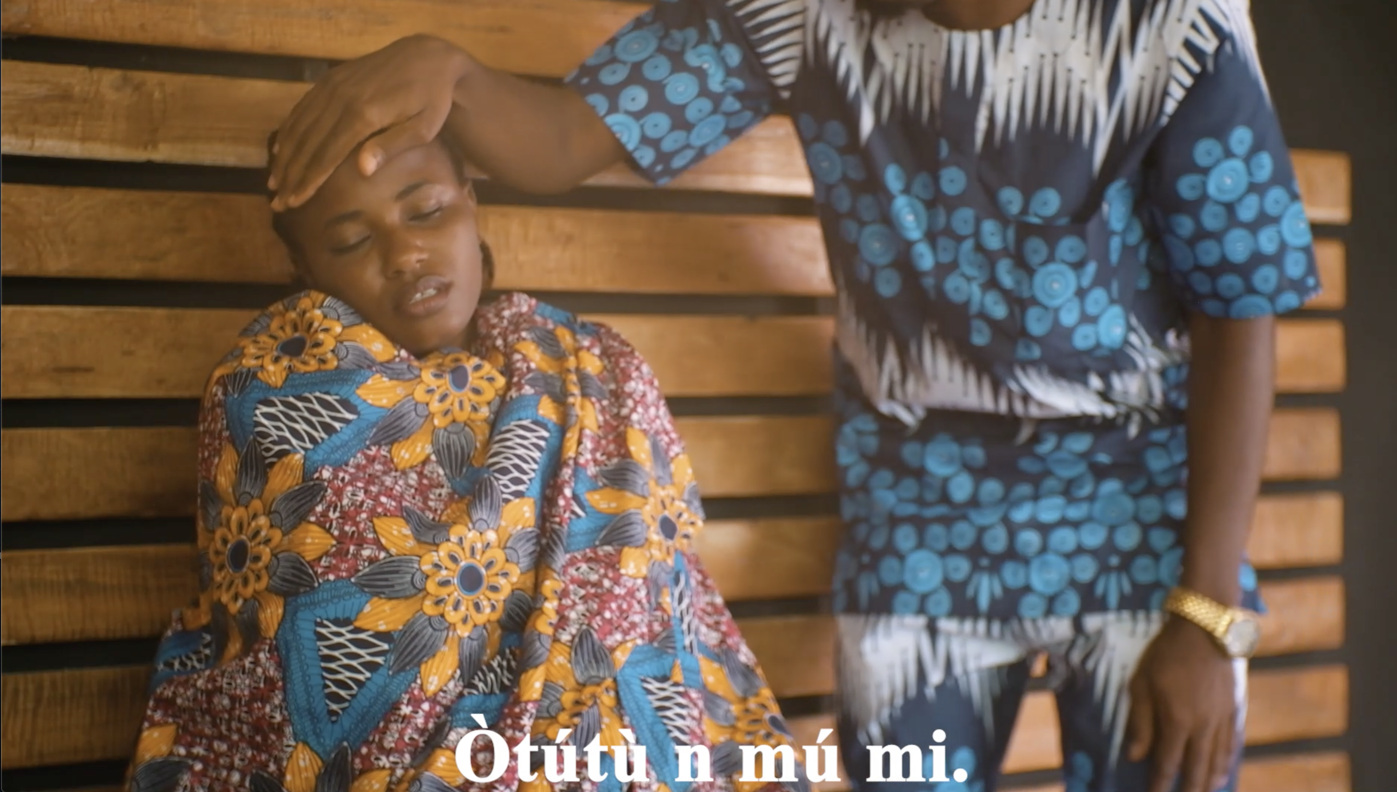 A playlet about "Òtútù = cold".