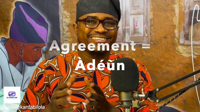 Àdéùn = Agreement
