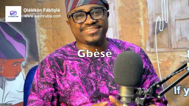 Explaining "gbèsè = debt" and how to ...