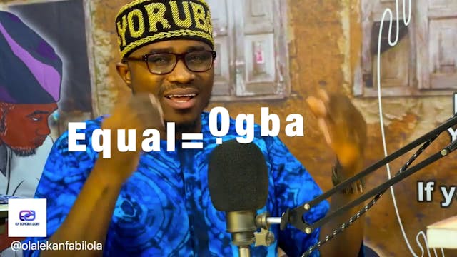 Ọgba = Equal