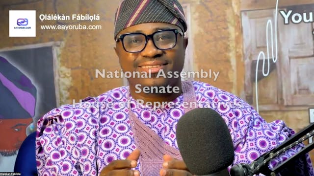 How to say "National Assembly, Senate...