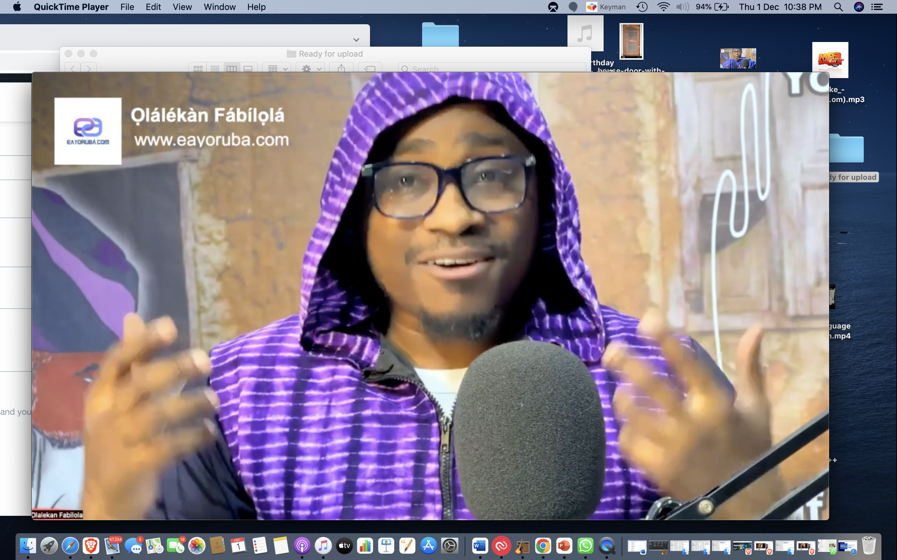 Explaining the Yoruba words in Afrobeats music.