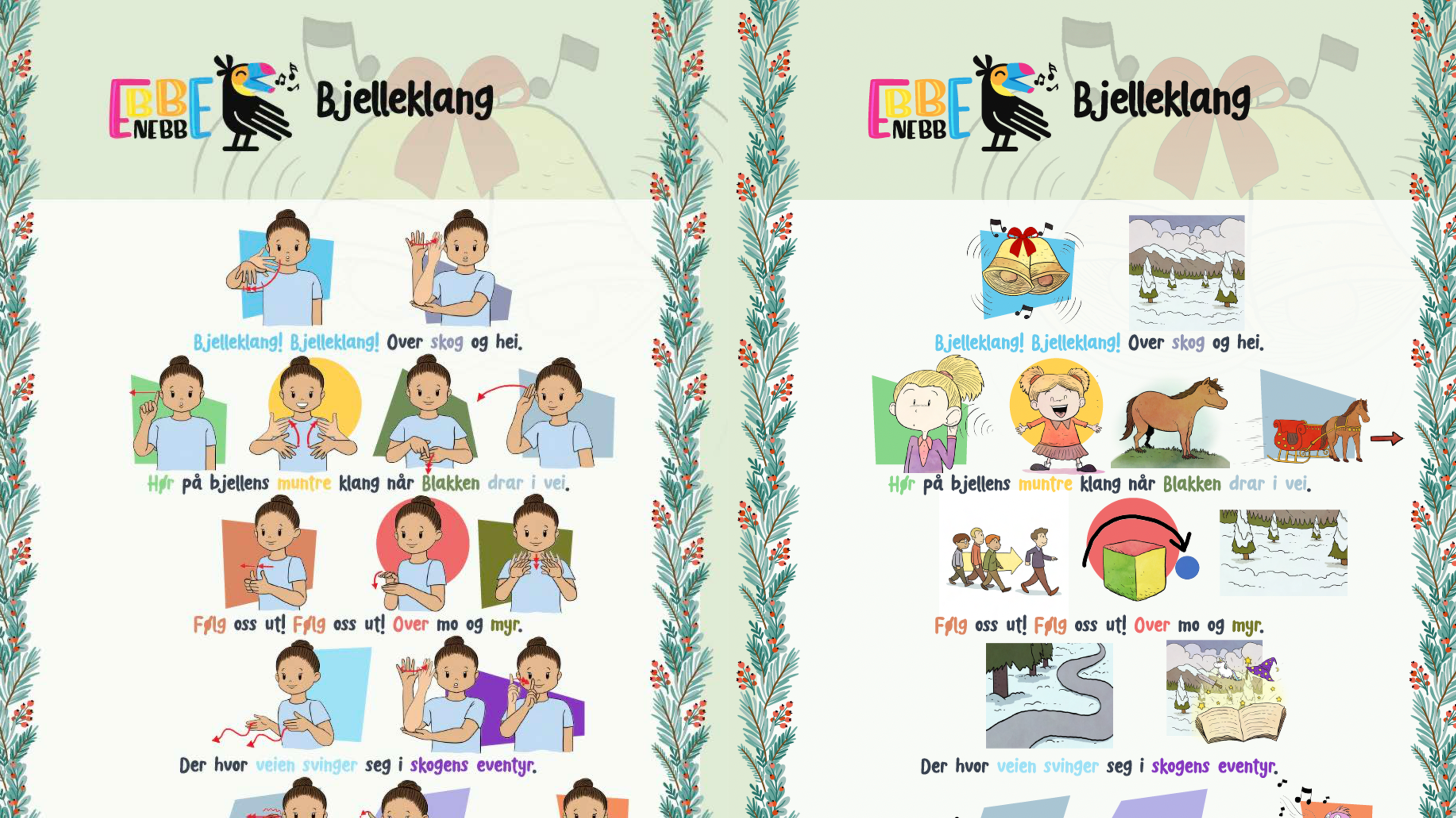 SANGKORT: Bjelleklang