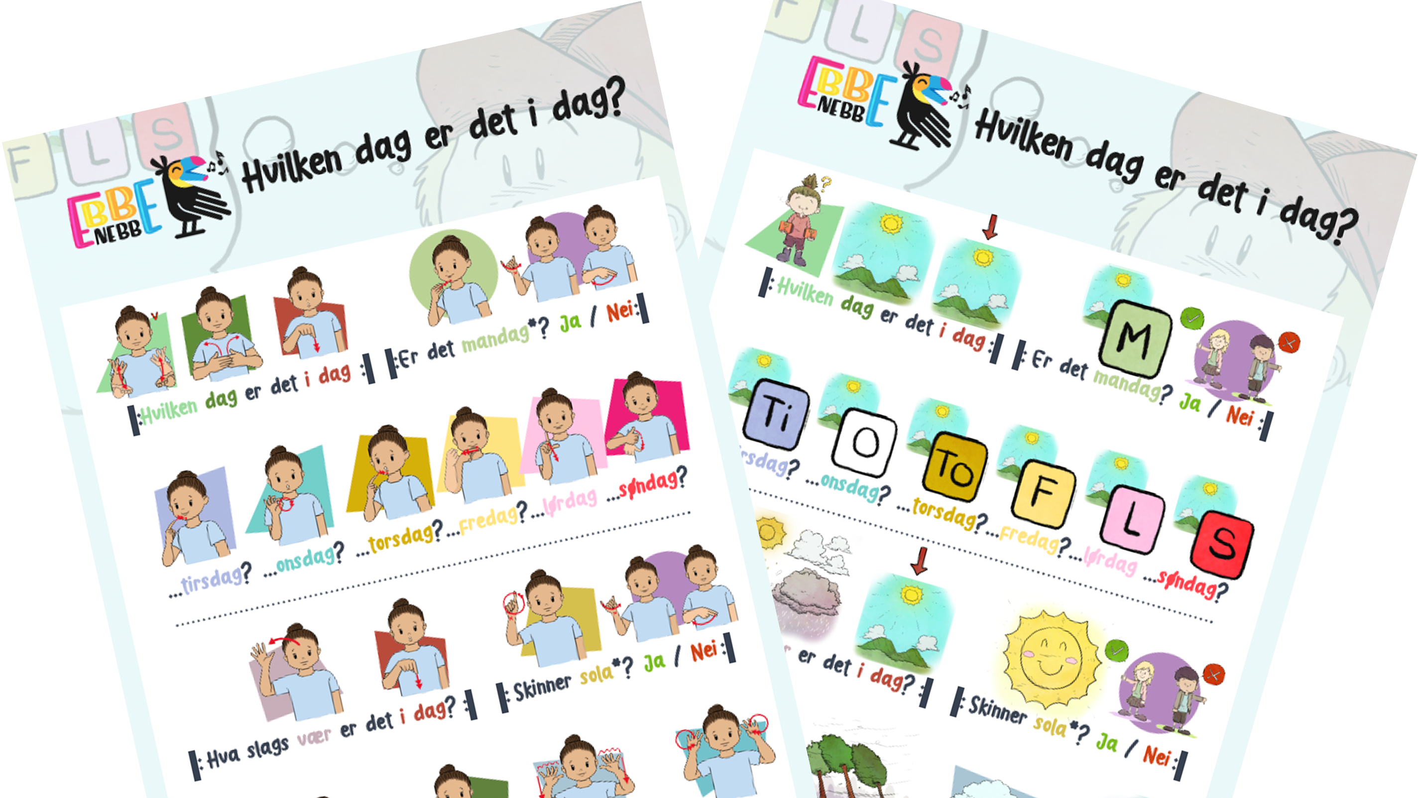 Sangkort: Hvilken dag er det i dag