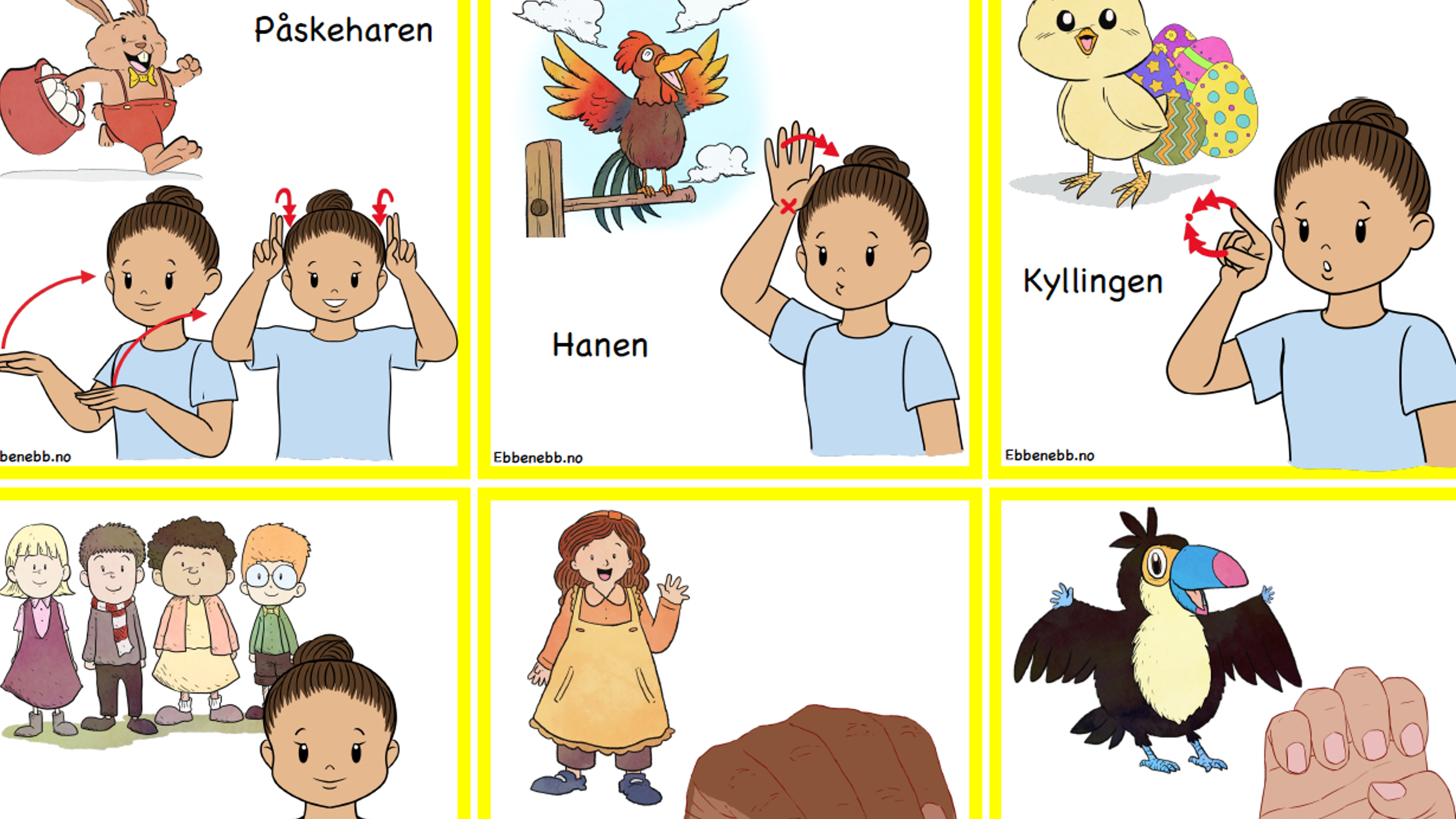 Setningsspill PÅSKE