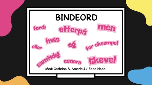Bindeord