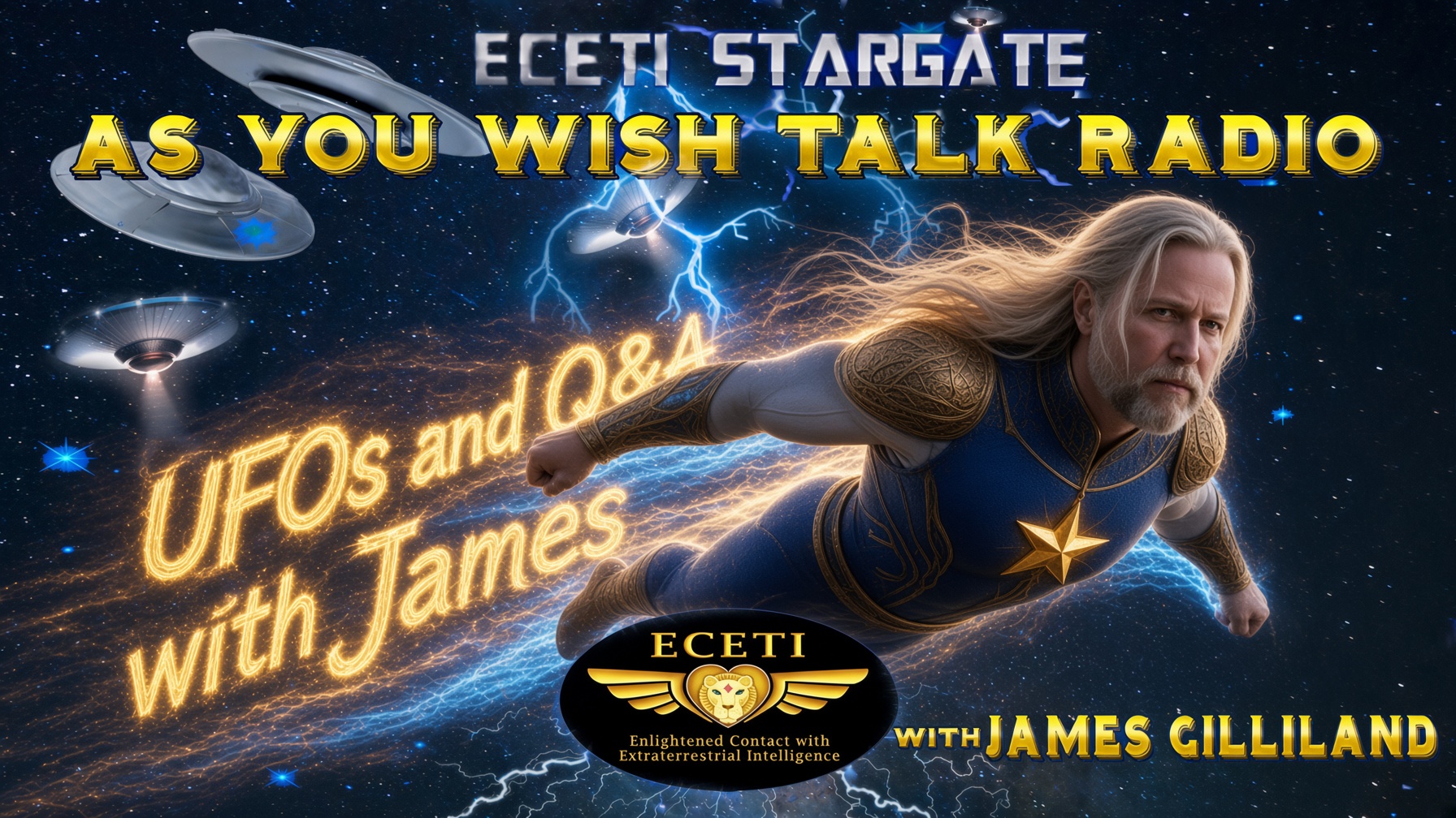 ufos and Q&A with James