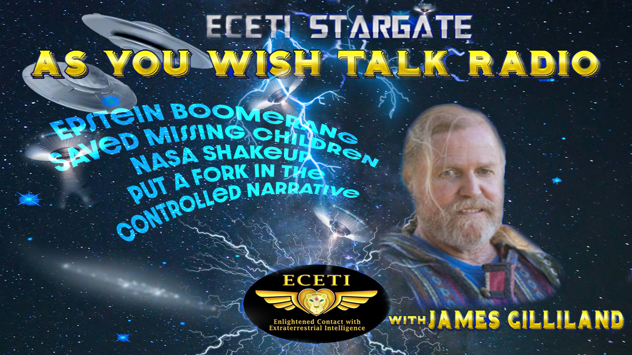 Epstein Boomerang Saved Missing Children NASA Shakeup Put a Fork In the Controlled Narrative - 11/23/2025, 05:00:24