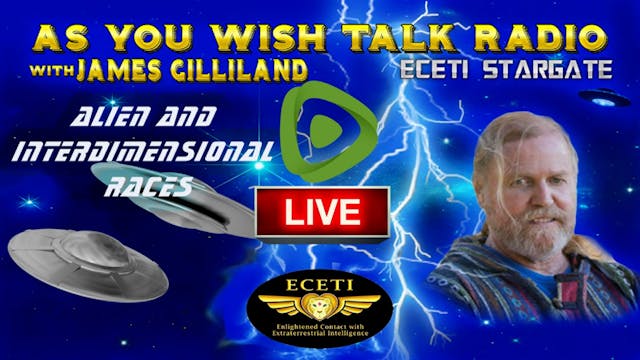 As You Wish Talk Radio - Live Alien a...