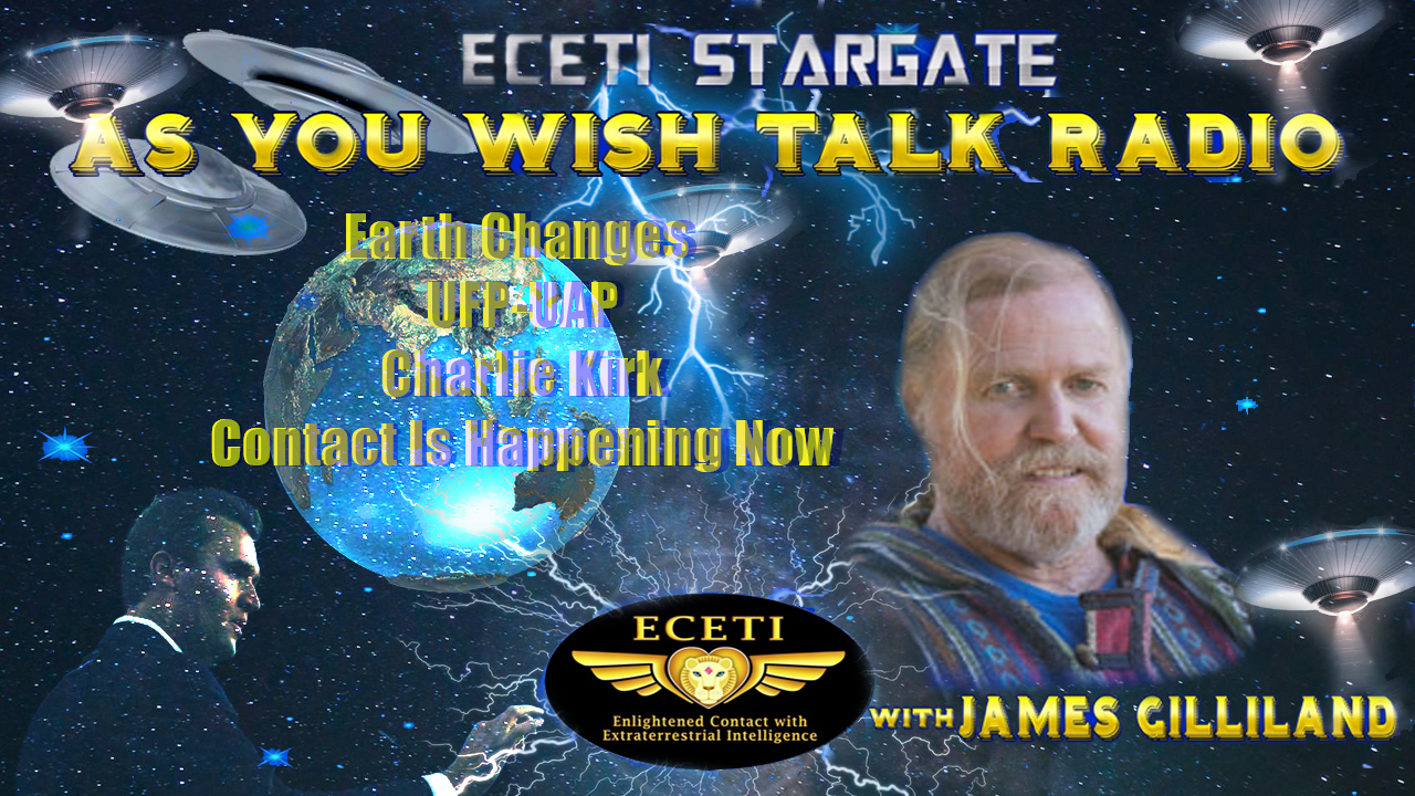 Earth Changes  UFP-UAP Charlie Kirk Contact Is Happening Now