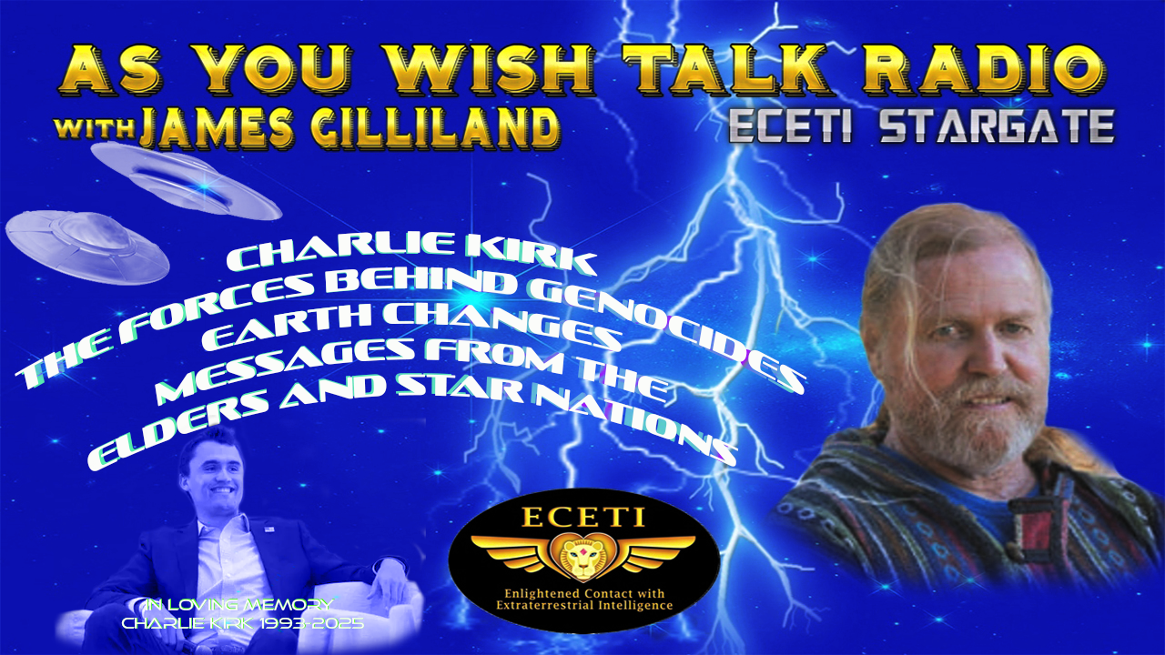 Charlie Kirk the forces behind genocides earth changes elders UFO?UAPs