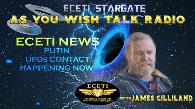 ECETI NEWS PUTIN UFOs CONTACT HAPPENING NOW