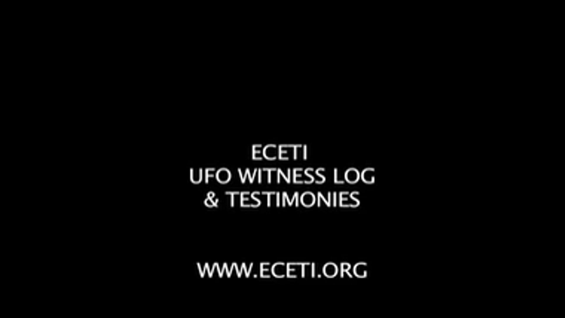 ECETI Ufo WITNESS LOG & TESTIMONIES Part I_3