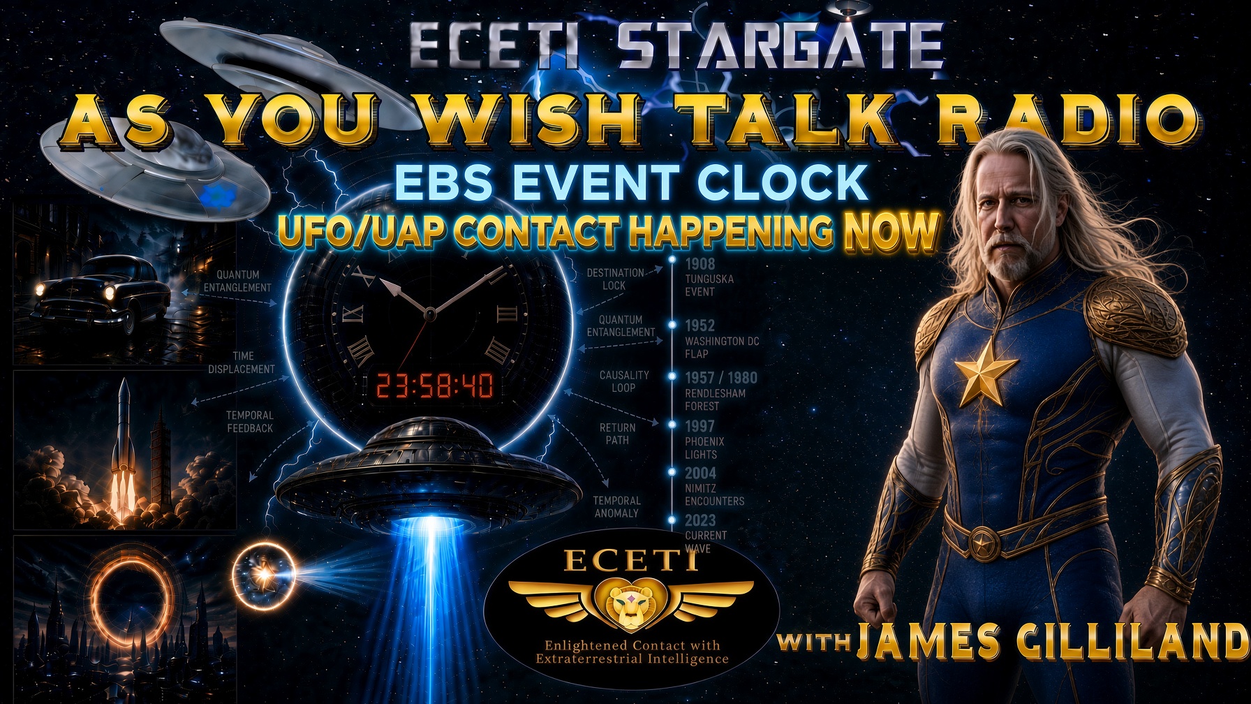 EBS Event Clock UFO/UAP CONTACT HAPPENING NOW