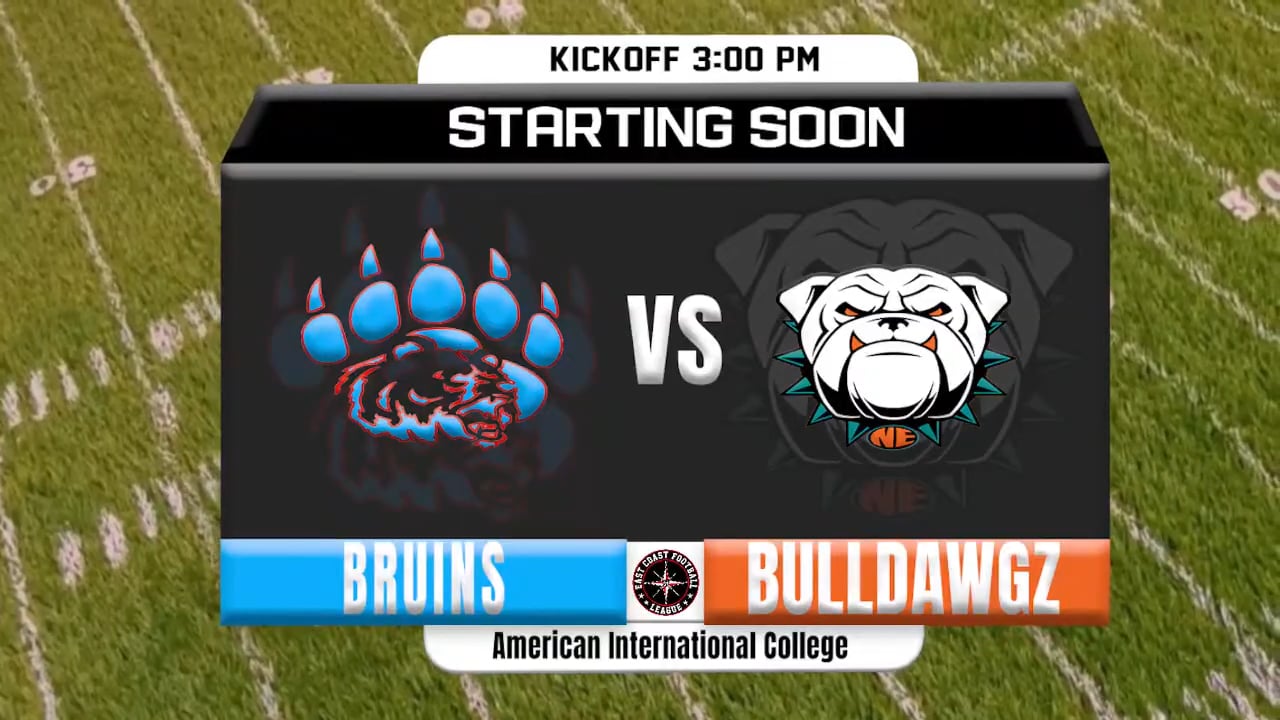 BRUINS VS BULLDAWGZ