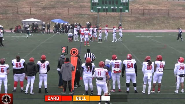 CARDINALS VS BULLDAWGZ