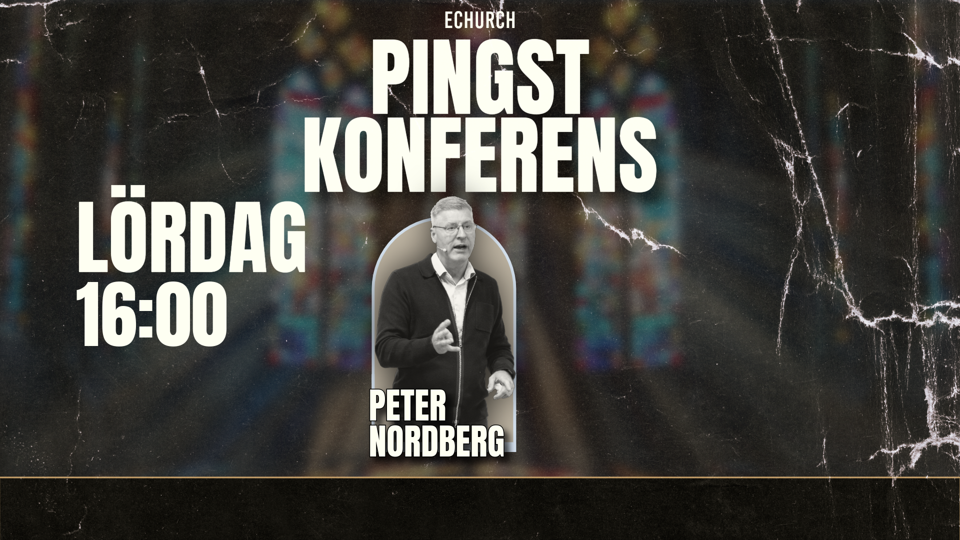 Pingstkonferens 7 Juni med Peter Nordberg