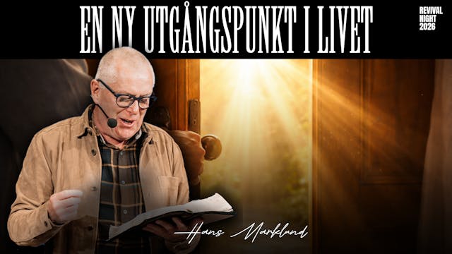 En ny utgångspunkt i livet