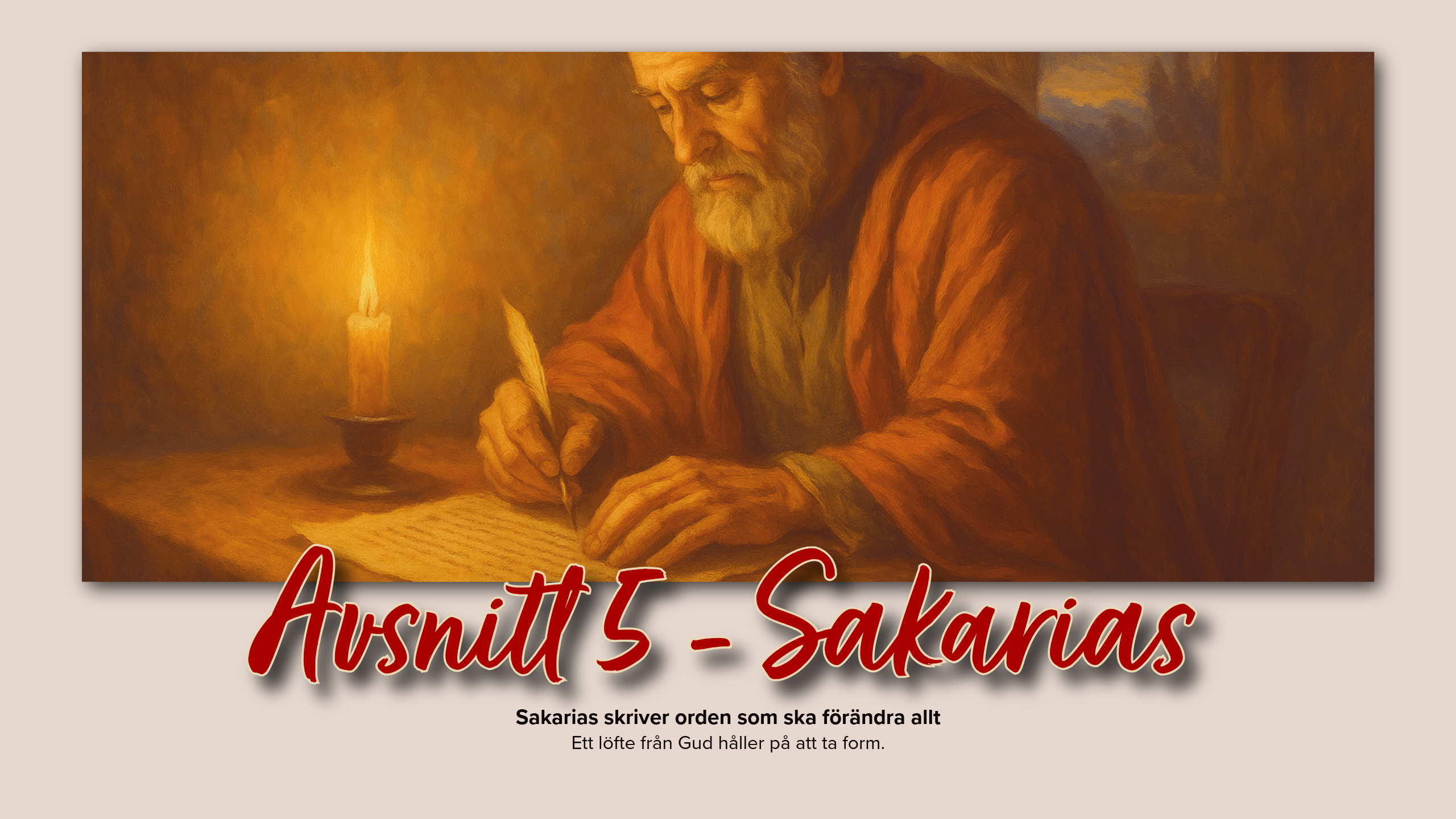 Adventskalender avsnitt 5 - Sakarias