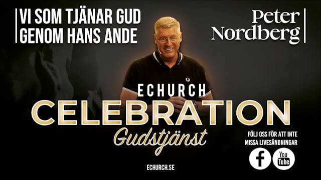 Vi som tjänar Gud genom hans Ande