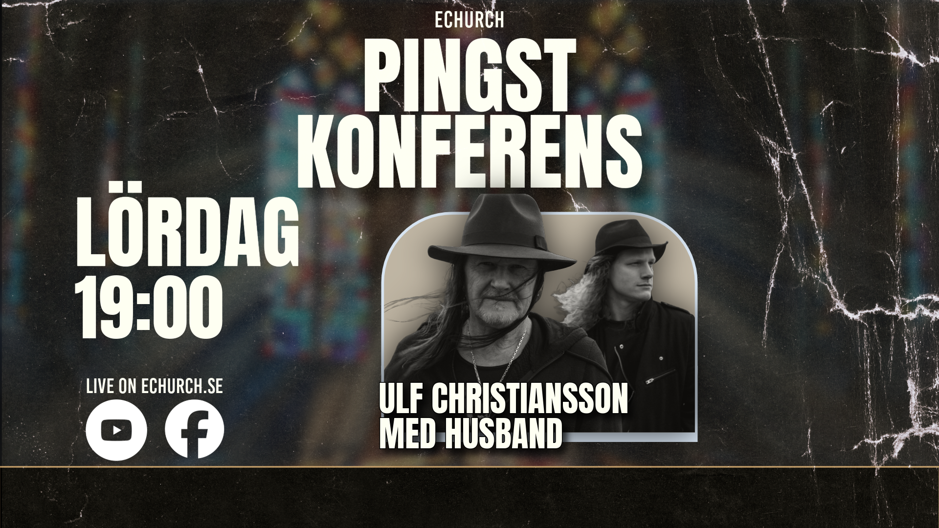 Pingstkonferens 7 Juni med Ulf Christiansson med husband