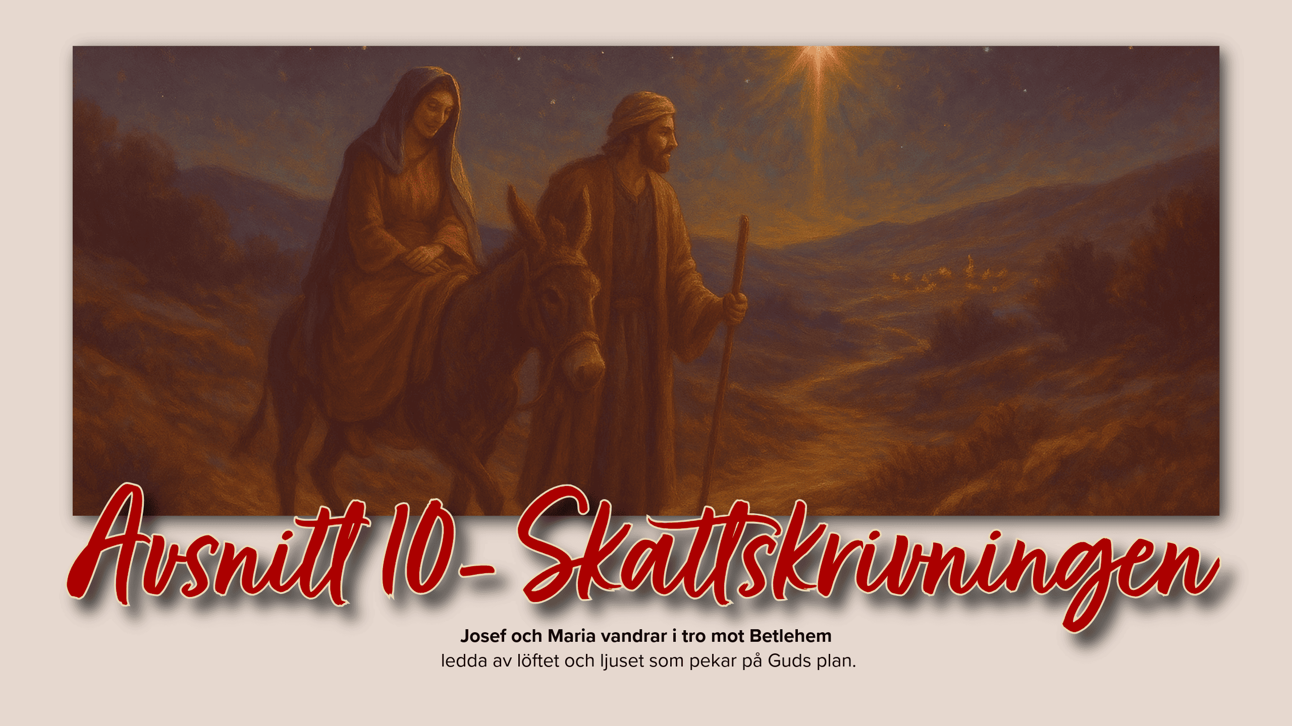 Adventkalender avsnitt 10 - Skattskrivningen