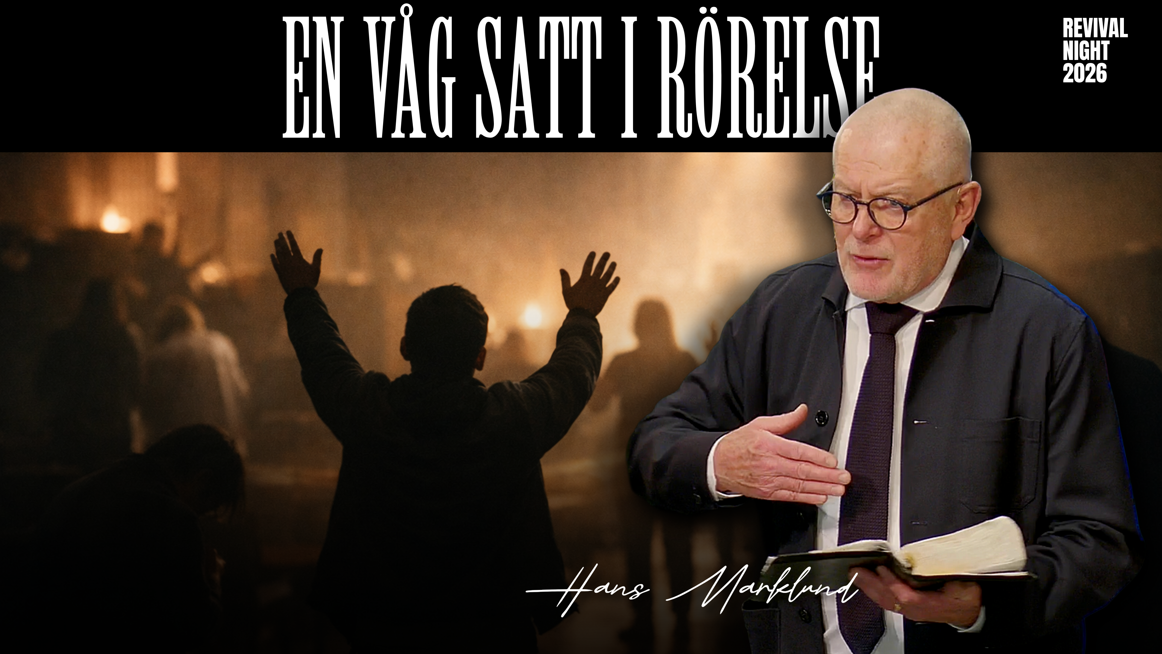 En våg satt i rörelse