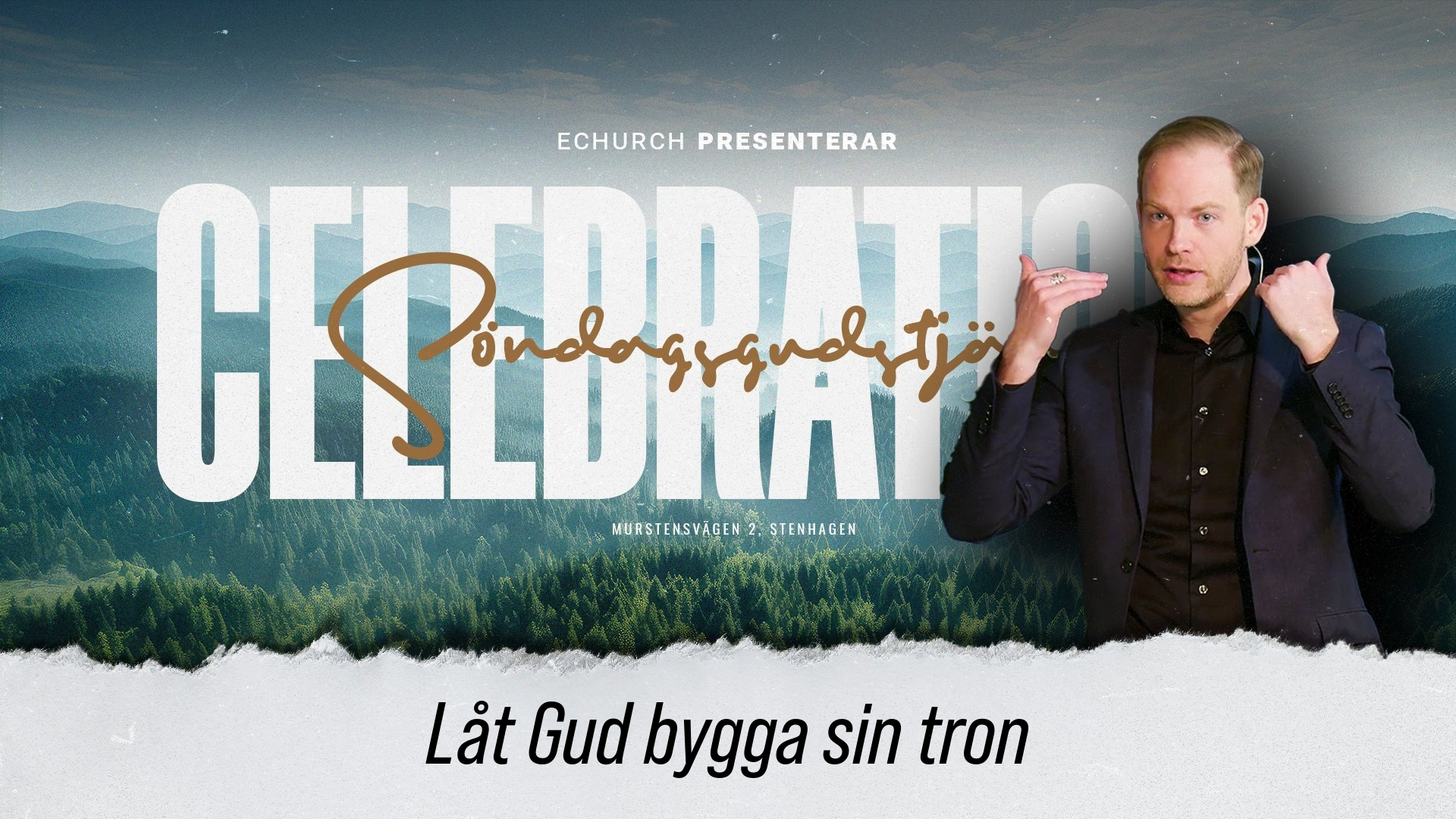 Låt Gud bygga sin tron