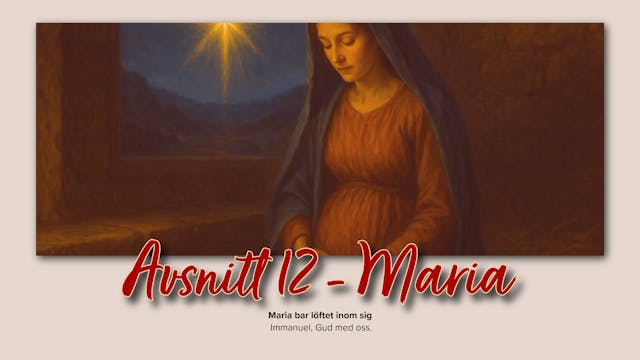Adventkalender avsnitt 12 - Maria