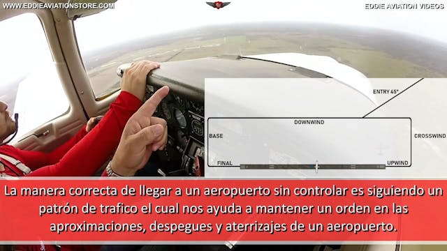 13. ¿Cómo entrar al patrón de trafic...