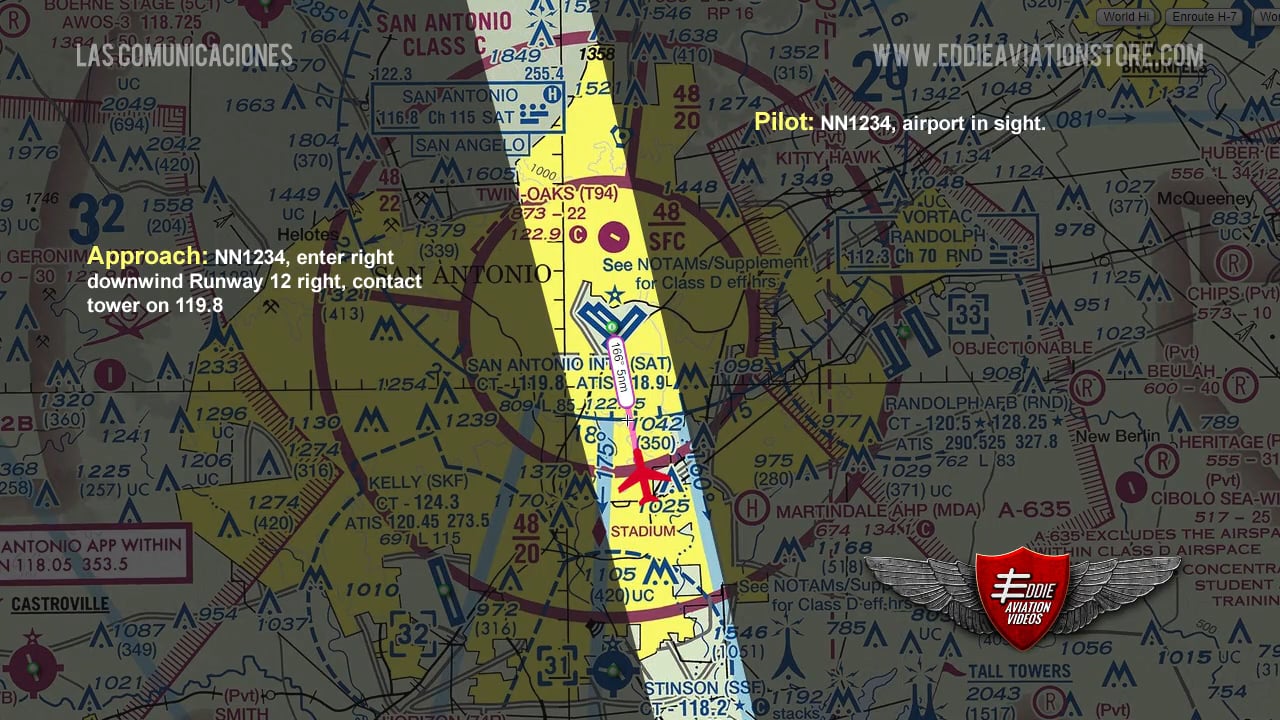 22 - Entrando al espacio aéreo clase CHARLIE