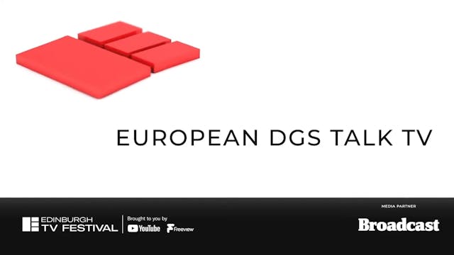 European DGs Talk TV