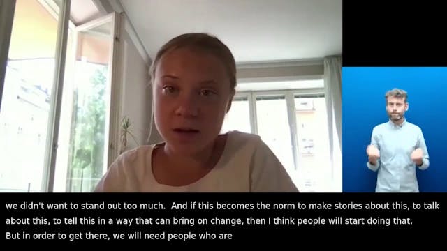 Worldview Address: Greta Thunberg in ...