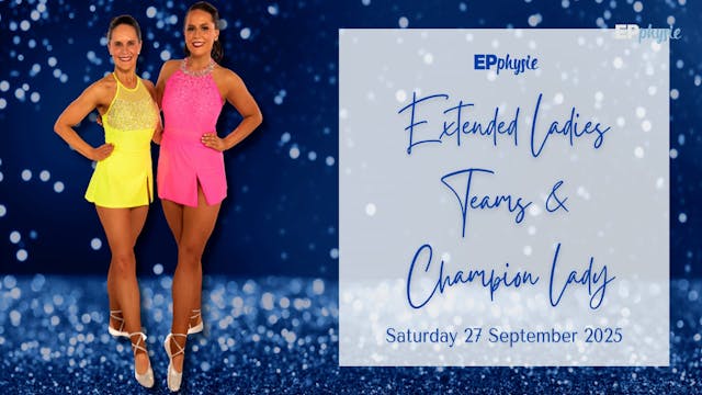 27th Sep Extended Ladies Champon Lady