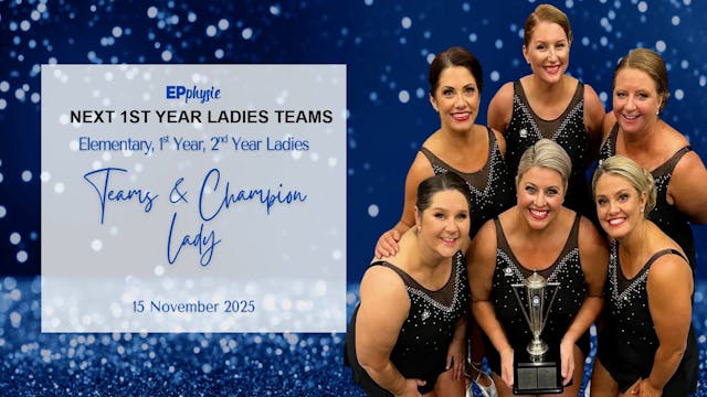 1ST YEAR LADIES TEAMS