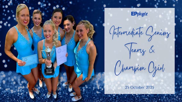 25th Oct Intermediate Senior teams Gr...