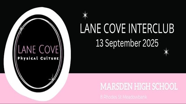 2025 LANE COVE INTERCLUB 13 SEPT