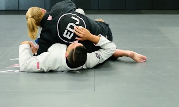 PASSING HALF GUARD - BACK STEP - KIM ...